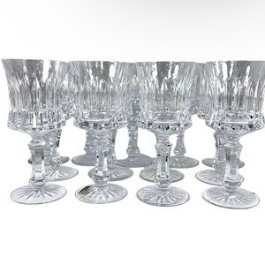 Vintage VILLEROY & BOCH set of 12 Crystal Wine Glasses